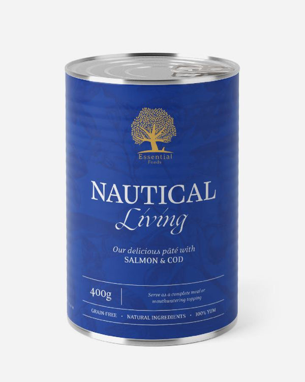 Essential Nautical Living Pâté - Salmon & Cod 400g