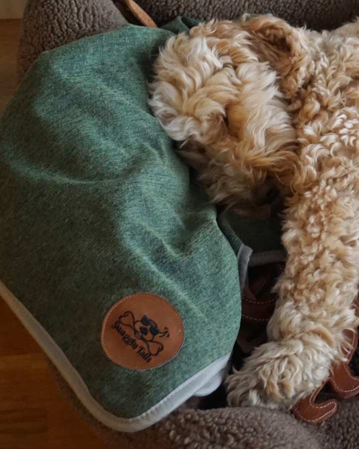 Swaggin Tails dog blanket - soft and comfy
