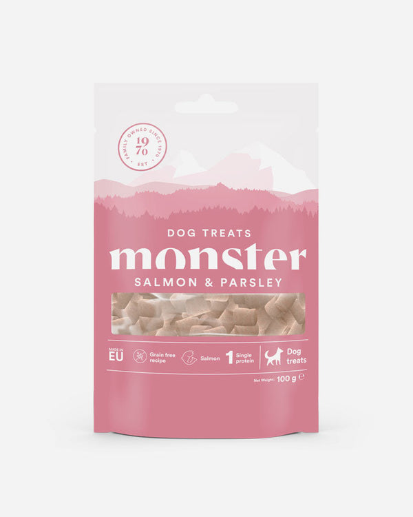Monster Dog Treats - Salmon & Parsley