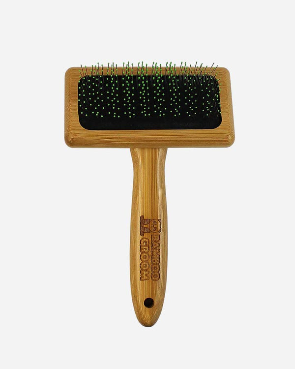 Bamboo Groom Soft Slicker Brush