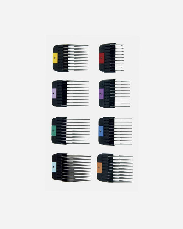 Wahl Stainless Steel Guide Combs - 8 pcs - For Moser & Oster Clippers