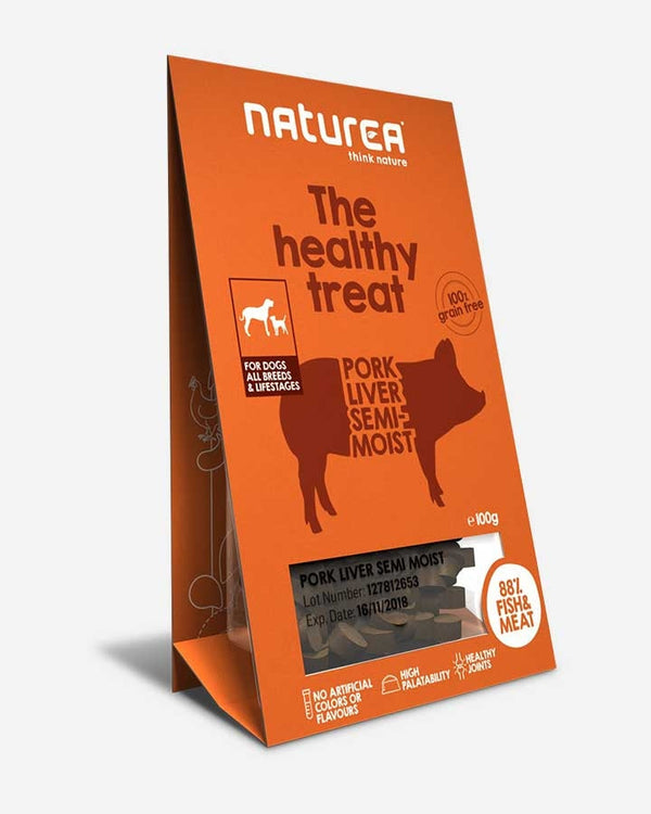 Naturea - healthy treats for dogs - Pork liver - Petlux